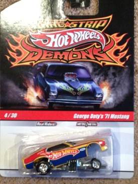 ’71 Mustang - Drag Strip Demons toy car collectible - Main Image 1