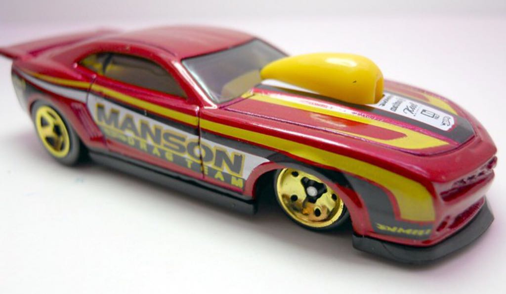 ‘10 Pro Stock Camaro - 2011 HW Drag Racers toy car collectible - Main Image 2