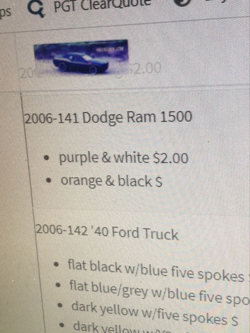 Dodge Ram 1500 (Pink) - Mainline toy car collectible - Main Image 3