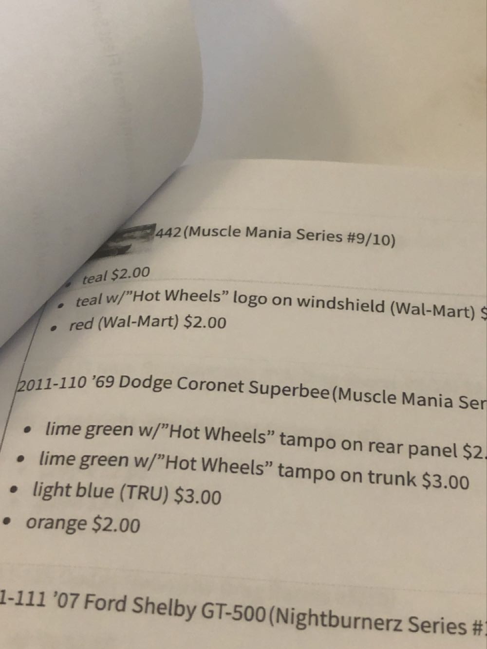 Coronet Superbee ’69 - Muscle Mania ’11 toy car collectible - Main Image 3