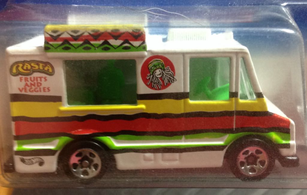 1/4 Ice Cream Truck - 1998 - HW Tropicool Series toy car collectible - Main Image 2