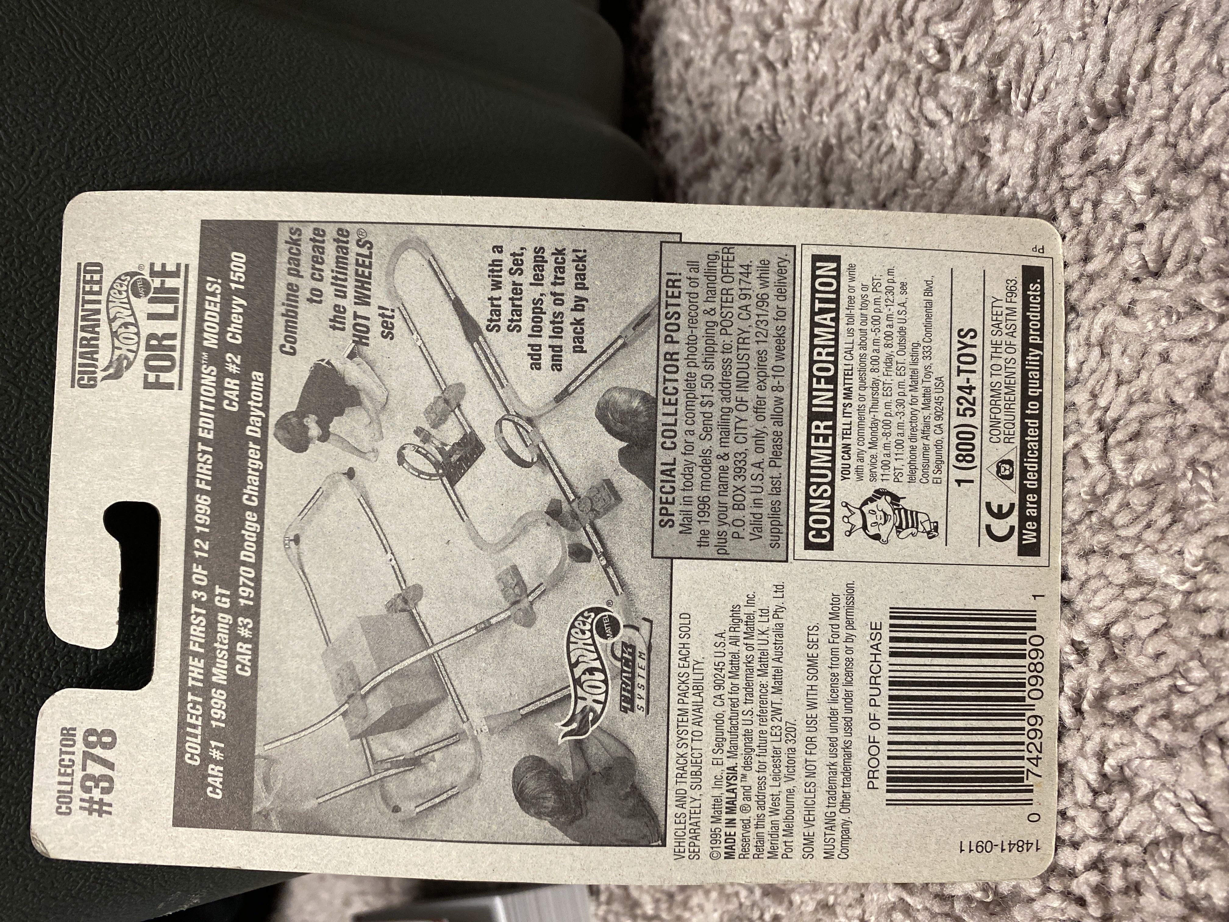 1996 Mustang GT - 1996 First Editions toy car collectible - Main Image 3