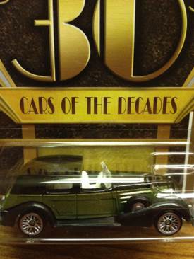Cadillac 370b Custom - The ’30s Cars Of The Decades toy car collectible - Main Image 2