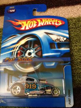 Flat 500c - Secret Code toy car collectible - Main Image 1