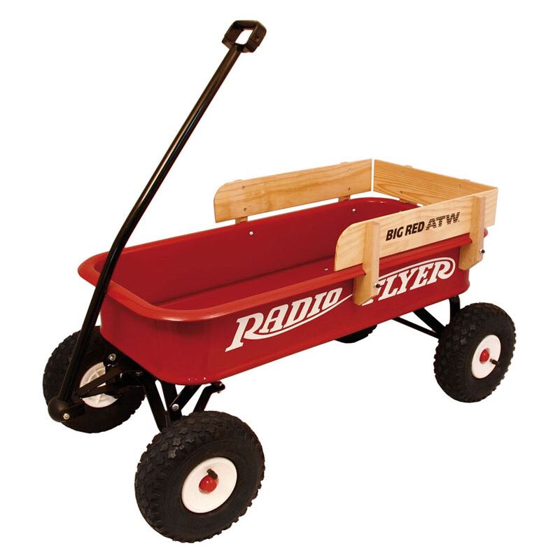Radio Flyer Wagon - Hot Rod Wagon - Draggin’ Wagon - Mainline toy car collectible - Main Image 2