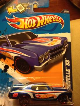 ‘70 Chevelle SS - HW Racing ’12 toy car collectible - Main Image 2