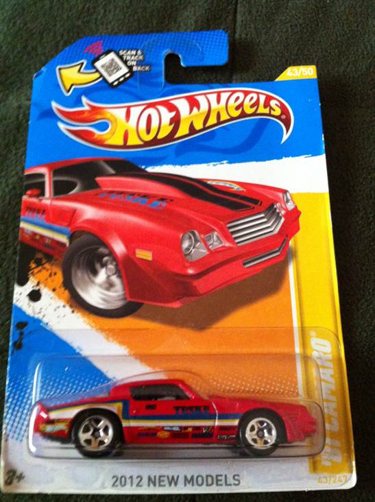 ‘81 Camaro - 2012 HW Premiere toy car collectible - Main Image 2