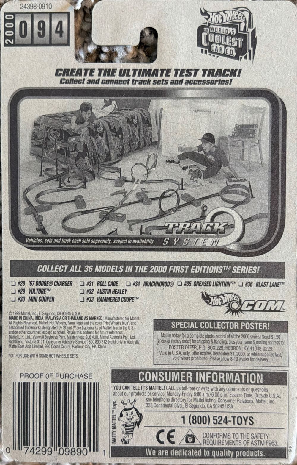 Arachnorod - 2000 - First Editions toy car collectible - Main Image 3