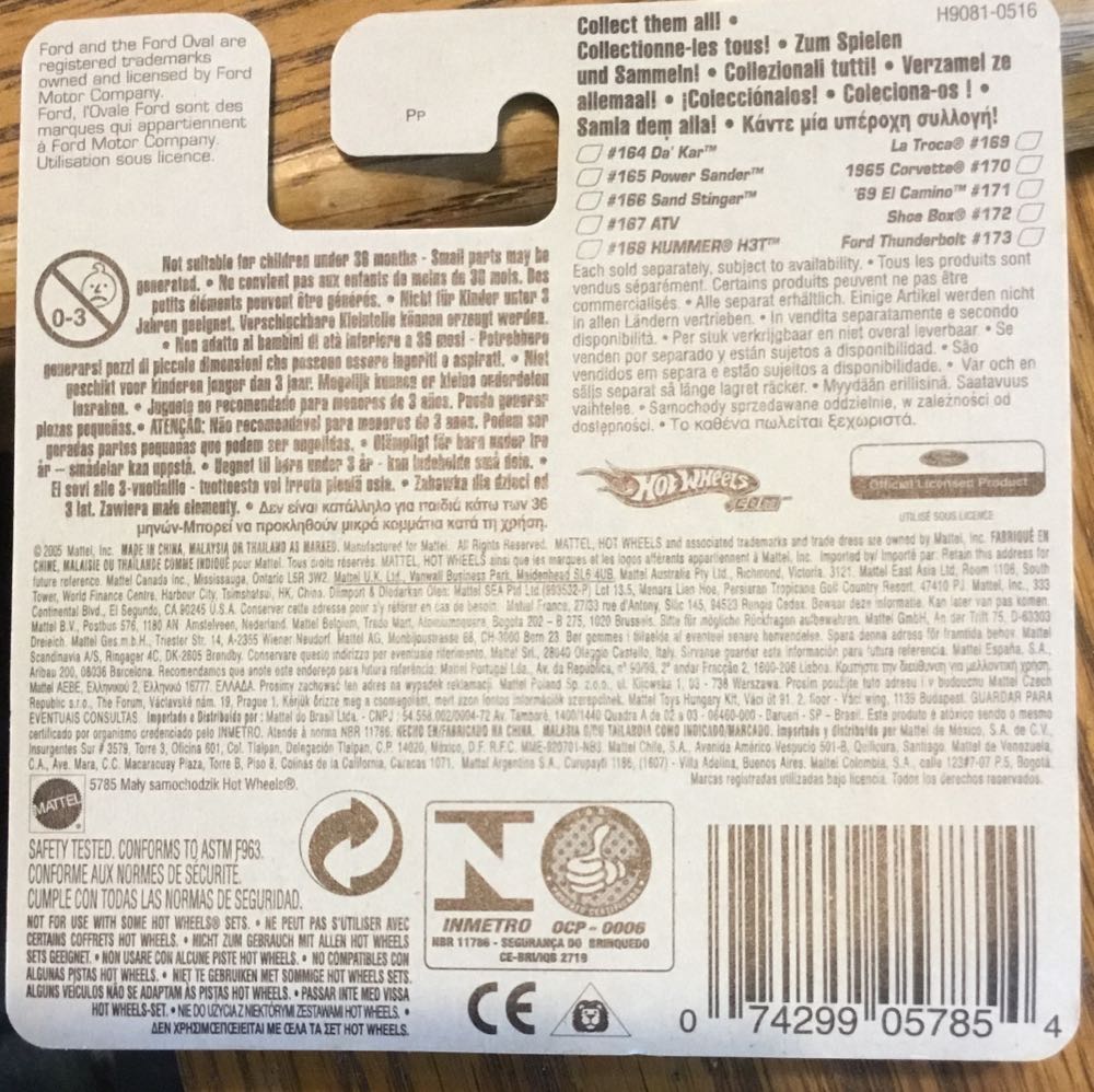 1964 Ford Thunderbolt - Mainline toy car collectible - Main Image 4