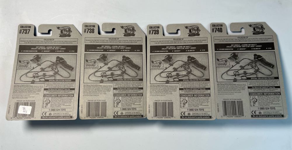 1970 Dodge Charger Daytona - 1998 - Flyin’ Aces toy car collectible - Main Image 4