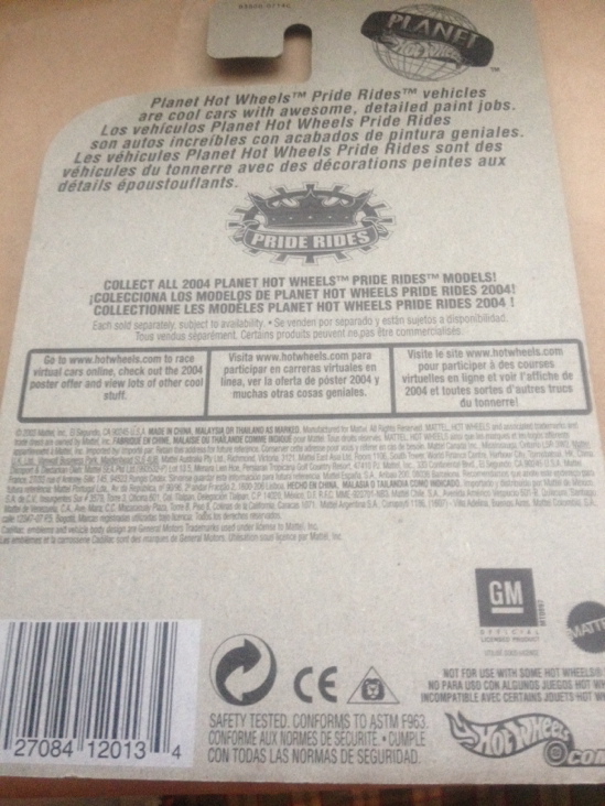 1957 Cadillac Eldorado Brougham - Pride Rides Series toy car collectible - Main Image 2