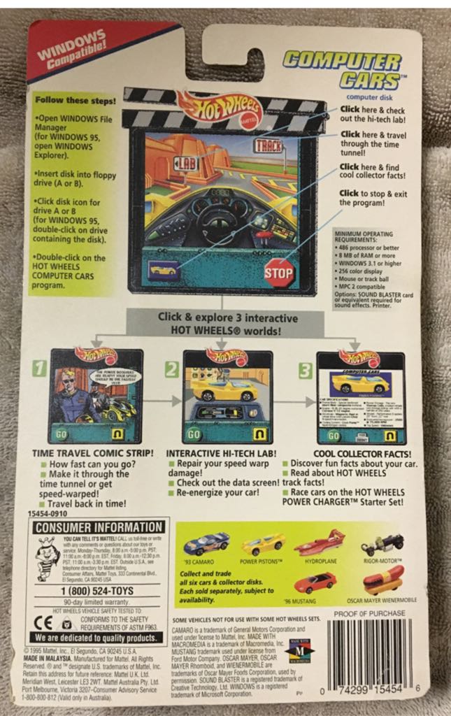 Computer Cars  toy car collectible - Main Image 2