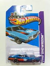’72 Ford Gran Torino Sport - Muscle Mania Ford ’12 toy car collectible - Main Image 2
