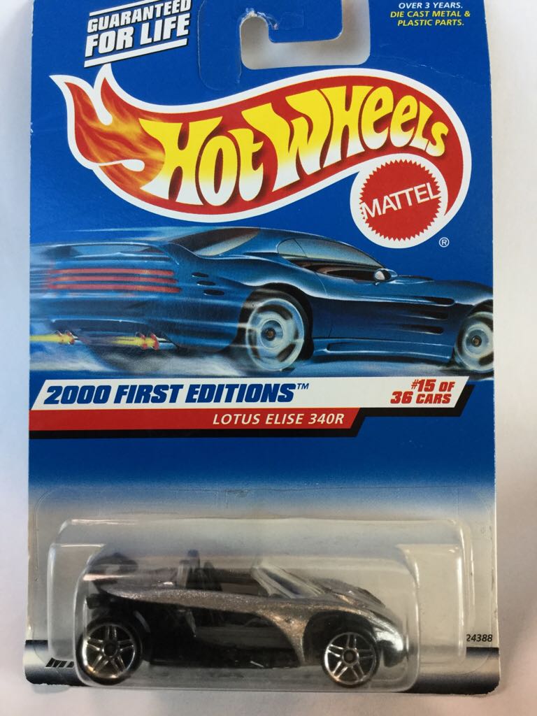 Lotus Elise 340R - 2000 First Edition toy car collectible - Main Image 2