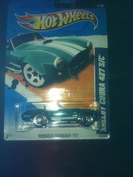 Shelby Cobra  toy car collectible - Main Image 2