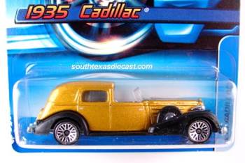 1935 Cadillac - 2005 Hot Wheels toy car collectible - Main Image 2
