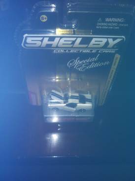 1967 Shelby GT Red/w Strips  toy car collectible - Main Image 2