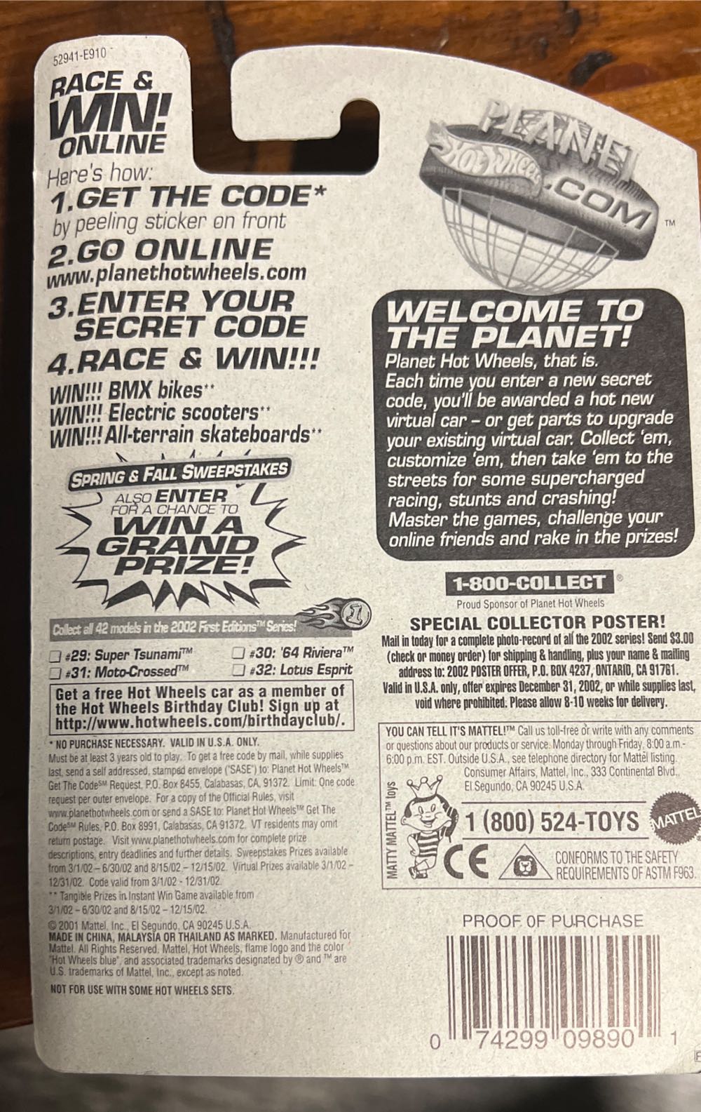 Moto-Crossed - 2002 First Editions toy car collectible - Main Image 4