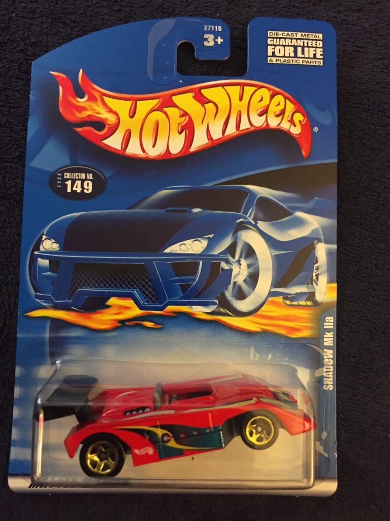 2000 Shadow Mk IIa - 2000 Hot Wheels toy car collectible - Main Image 2