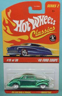 40 Ford Coupe - 2006 Hot Wheels Classics #2 toy car collectible - Main Image 2
