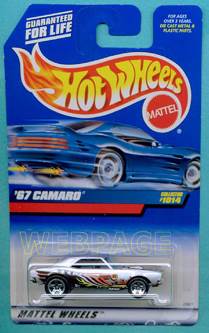’67 Camaro - 1999 Hot Wheels toy car collectible - Main Image 2