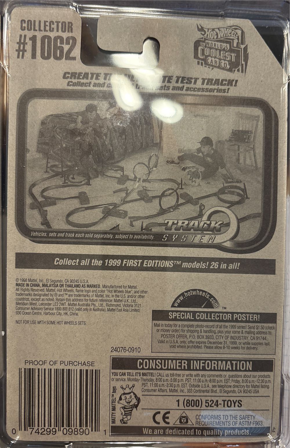 Rail Rodder - 1999 Mainline toy car collectible - Main Image 3