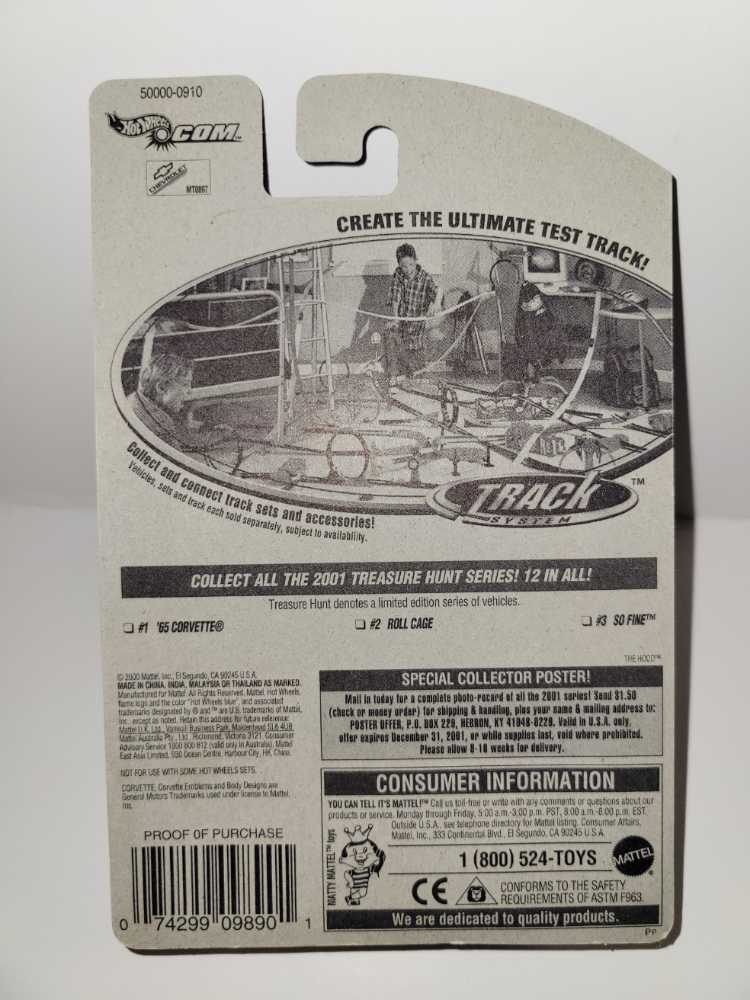 ’65 Corvette - 2001 Treasure Hunt toy car collectible - Main Image 4