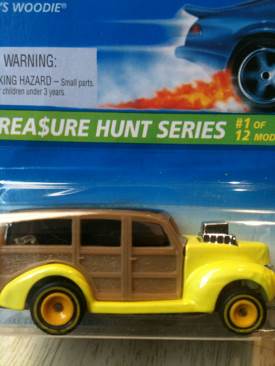 ‘40’s Woodie - Trea$ure Hunt$ toy car collectible - Main Image 2