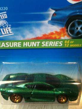 Jaguar XJ220 - Treasure Hunts 1996 toy car collectible - Main Image 2