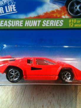Lamborghini Countach - Treasure Hunts 1996 toy car collectible - Main Image 2
