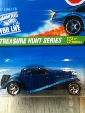 ’37 Bugatti - Treasure Hunts 1996 toy car collectible - Main Image 2