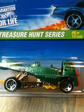 Dogfighter - Treasure Hunts 1997 toy car collectible - Main Image 2