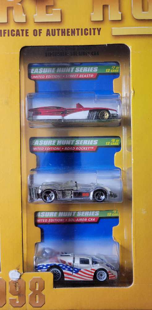 Sol-Aire CX4 - Treasure Hunts 1998 toy car collectible - Main Image 3