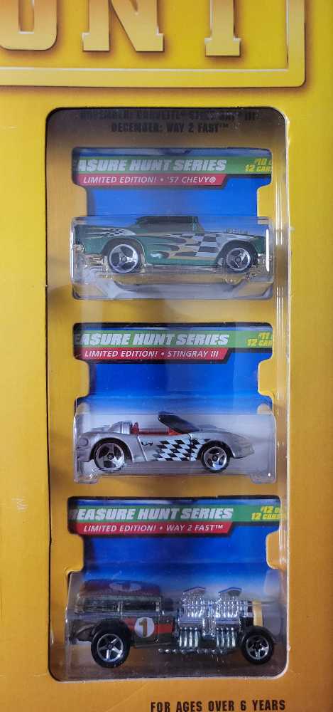 Way 2 Fast - Treasure Hunts 1998 toy car collectible - Main Image 3
