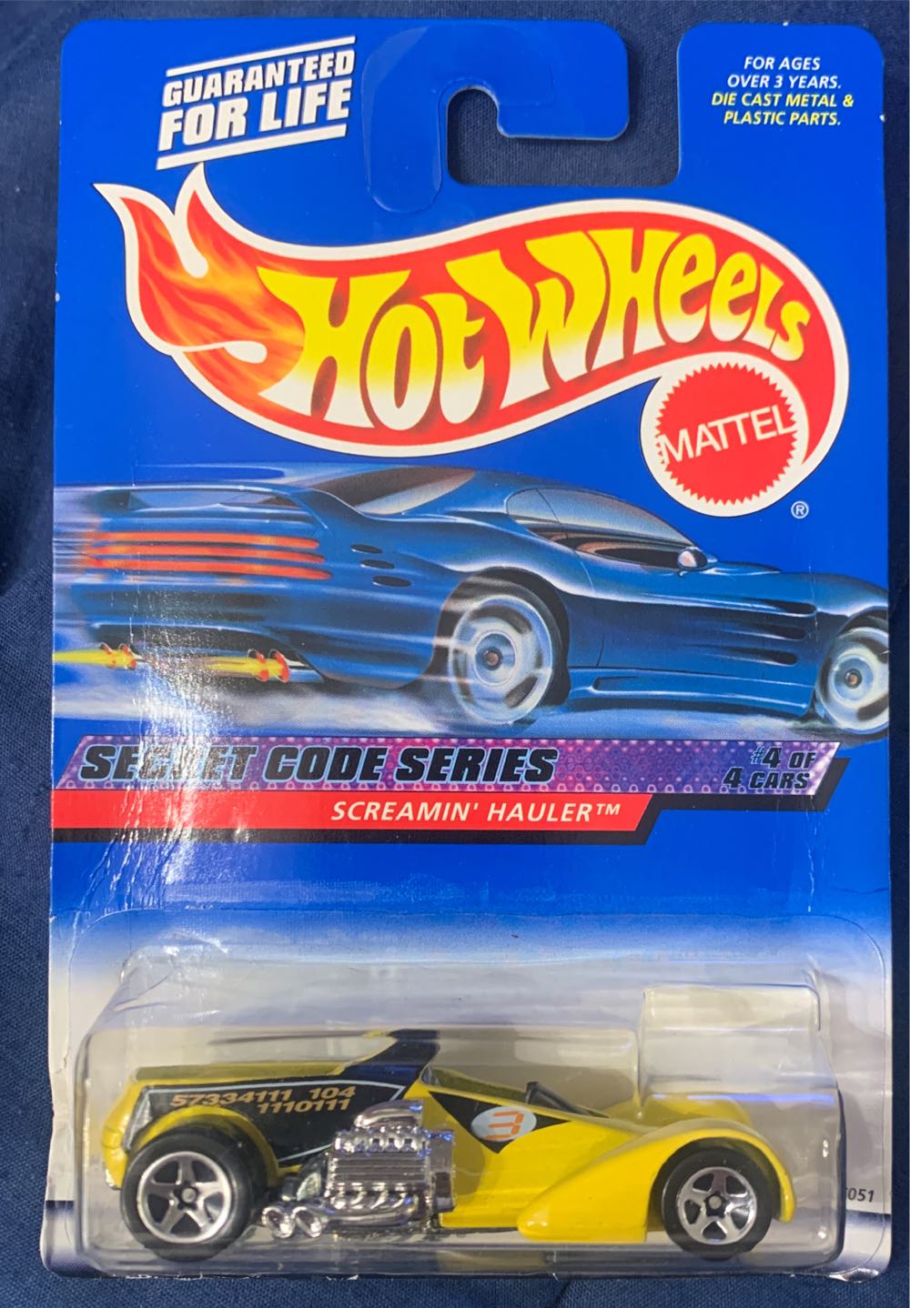 Screamin’ Hauler - Secret Code Series toy car collectible - Main Image 2