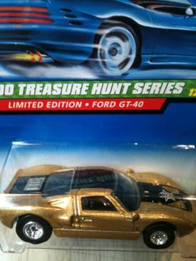 Ford GT-40 - Treasure Hunt 2000 toy car collectible - Main Image 2