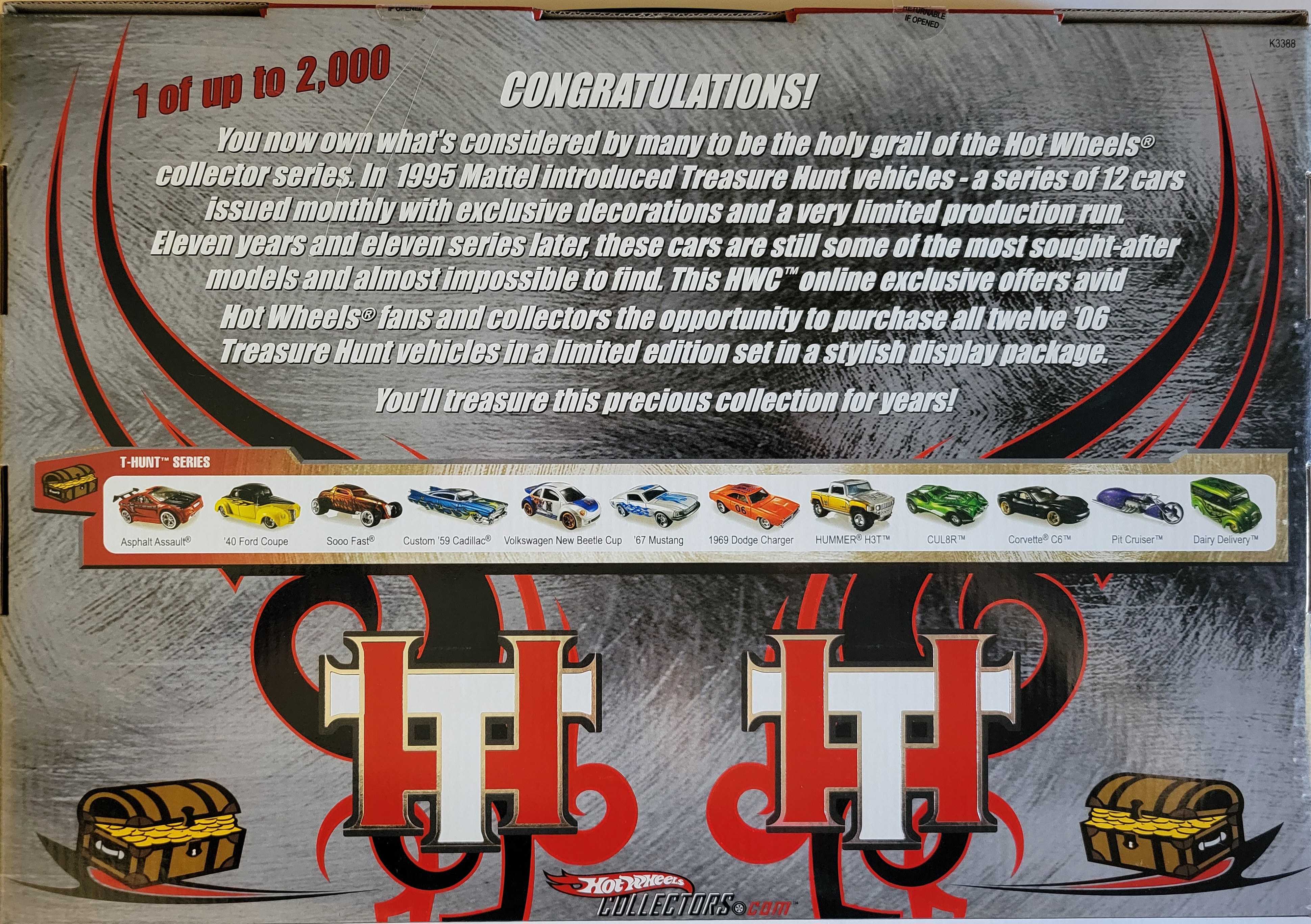 Corvette C6 TH - 2006 Treasure Hunt Series toy car collectible - Main Image 4