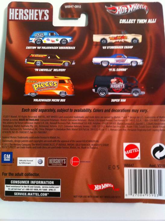 Jolly Rancher - 2012 Nostalgia Series toy car collectible - Main Image 2