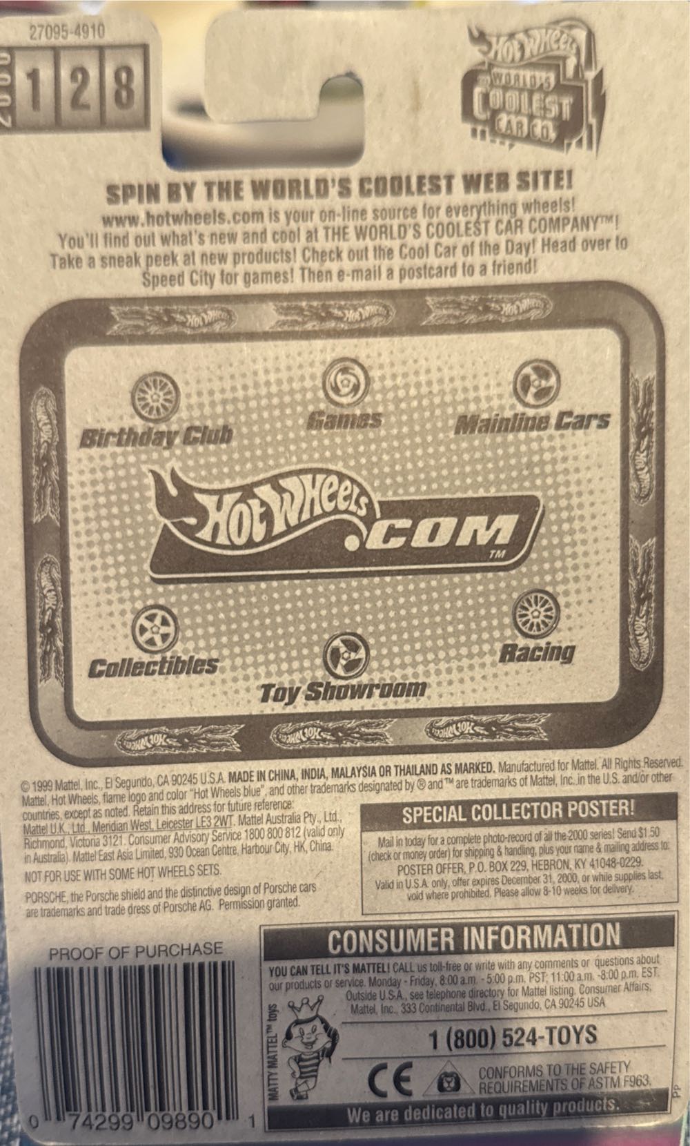 Porsche 911 GT3 Cup - Mainline toy car collectible - Main Image 3