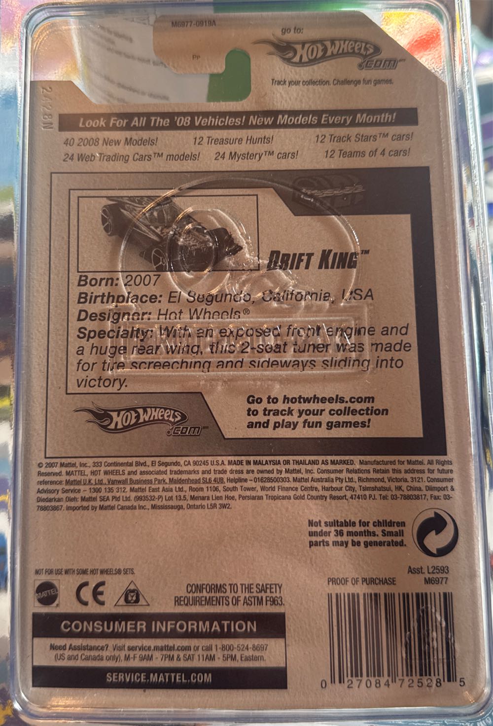 DRIFT KING - Trea$ure Hunt$ toy car collectible - Main Image 3