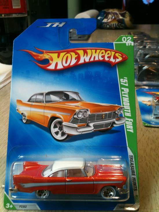 Plymouth Fury ‘57 - Treasure Hunt toy car collectible - Main Image 1