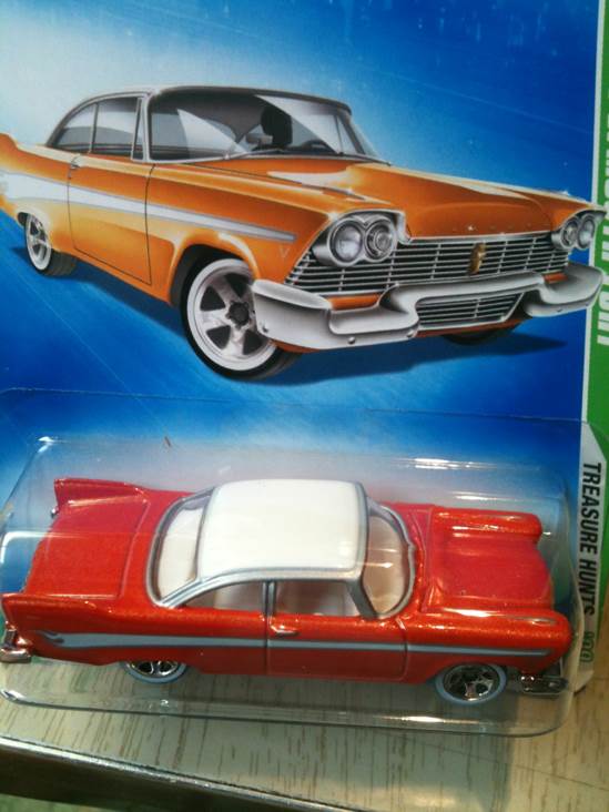 Plymouth Fury ‘57 - Treasure Hunt toy car collectible - Main Image 2