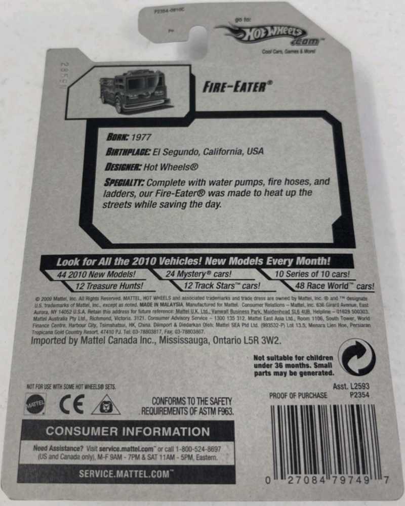 Fire-Eater - Trea$ure Hunt$ toy car collectible - Main Image 3