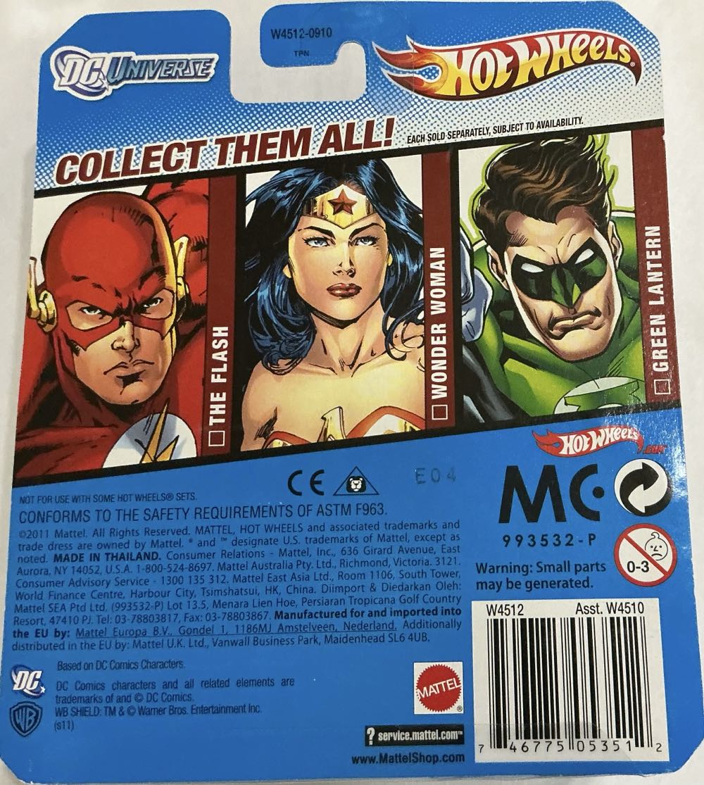 The Flash - DC Universe toy car collectible - Main Image 2