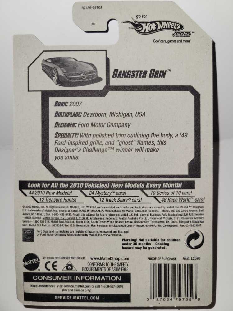 Gangster Grin - Treasure Hunts ’10 toy car collectible - Main Image 4