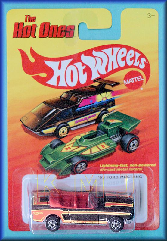 65 Ford Mustang - 2011 Hot Ones Series toy car collectible - Main Image 2