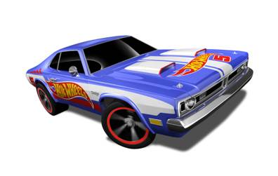 ’71 Dodge Demon - HW Racing ’12 toy car collectible - Main Image 2