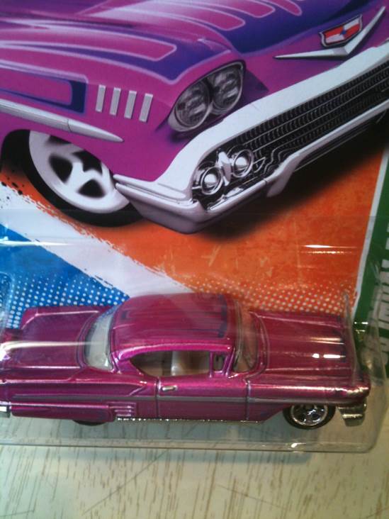 ’58 Impala - Treasure Hunts ’11 toy car collectible - Main Image 2
