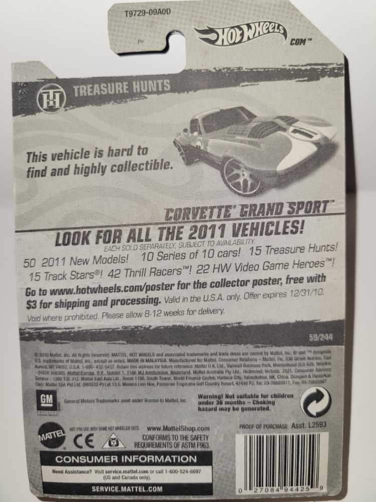 Corvette Grand Sport - Treasure Hunts ’11 toy car collectible - Main Image 4