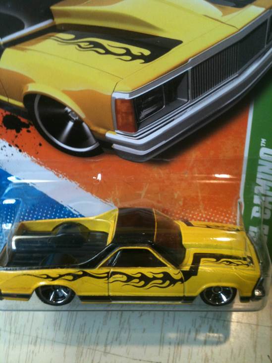 ’80 El Camino - Treasure Hunts ’11 toy car collectible - Main Image 2